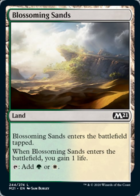 Blossoming Sands [Core Set 2021] | Good Games North