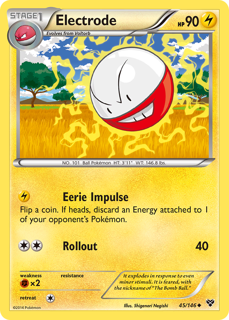 Electrode (45/146) [XY: Base Set] | Good Games North