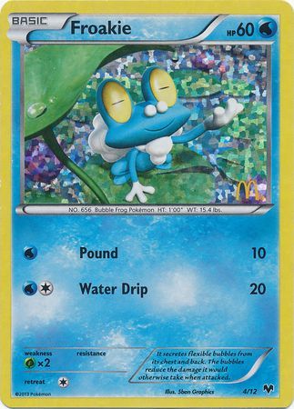 Froakie (4/12) [McDonald's Promos: 2014 Collection] | Good Games North