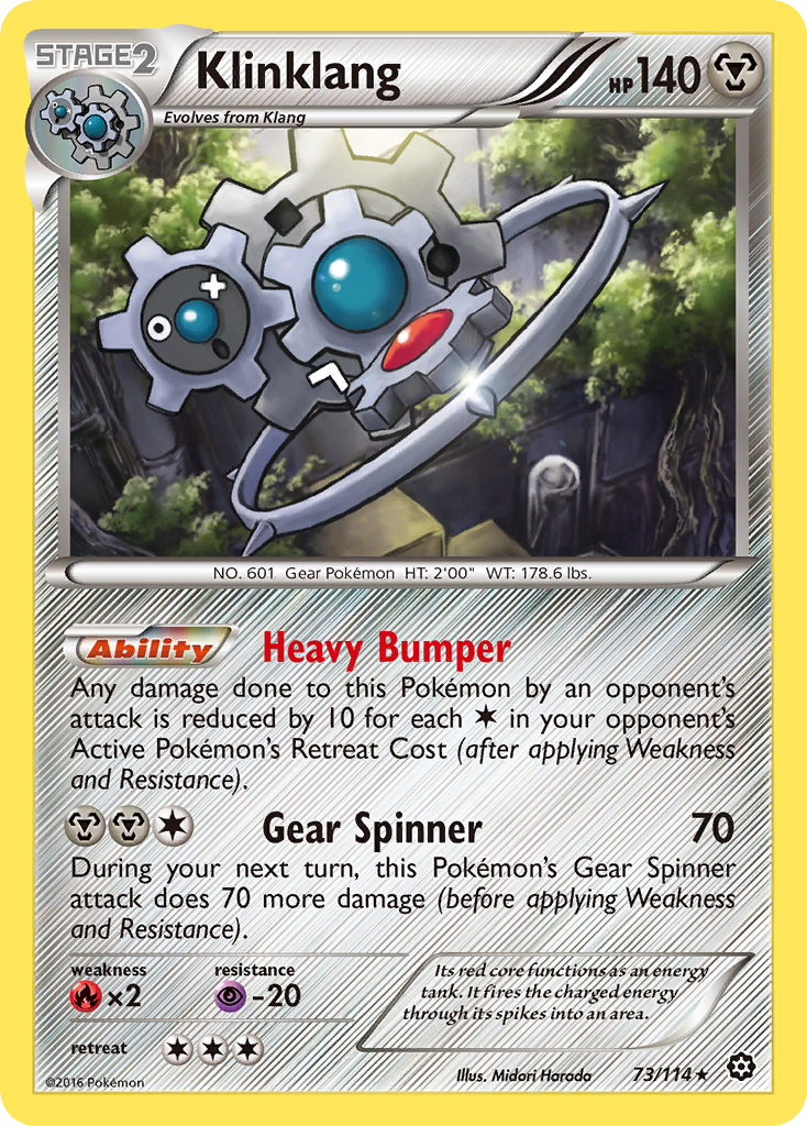 Klinklang (73/114) [XY: Steam Siege] | Good Games North