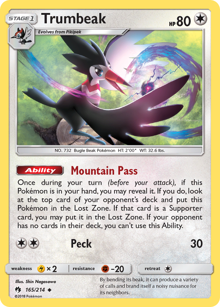 Trumbeak (165/214) [Sun & Moon: Lost Thunder] | Good Games North