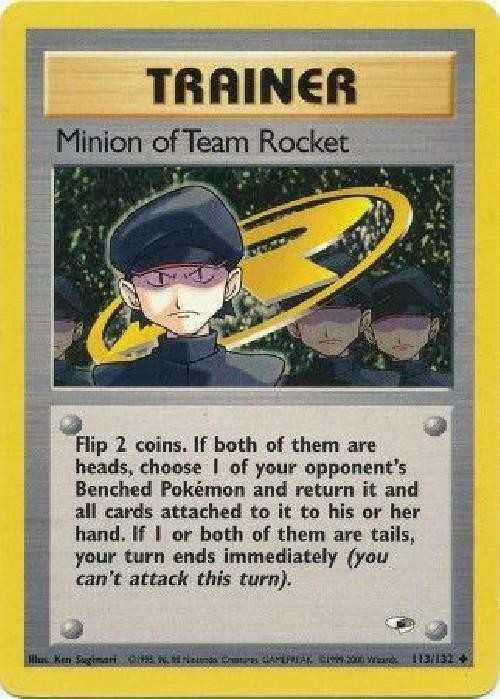 Minion of Team Rocket (113/132) [Gym Heroes Unlimited] | Good Games North