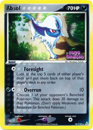 Absol (18/110) (Stamped) [EX: Holon Phantoms] | Good Games North