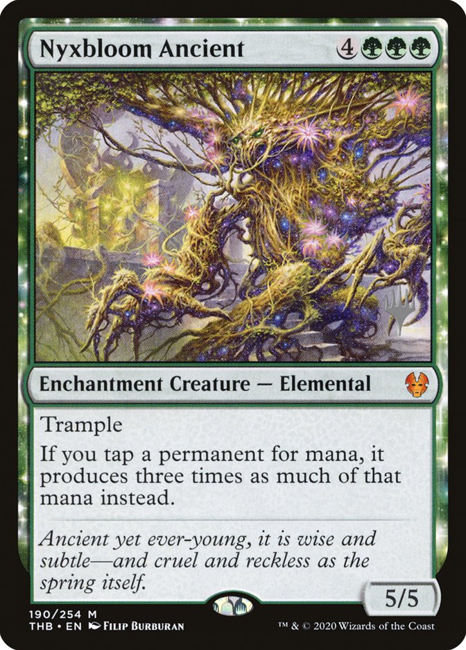 Nyxbloom Ancient (Promo Pack) [Theros Beyond Death Promos] | Good Games North