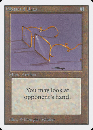 Glasses of Urza [Unlimited Edition] | Good Games North