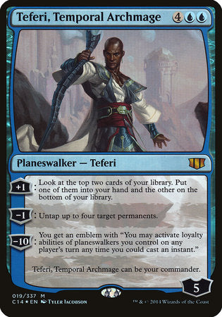 Teferi, Temporal Archmage (Commander 2014) [Commander 2014 Oversized] | Good Games North