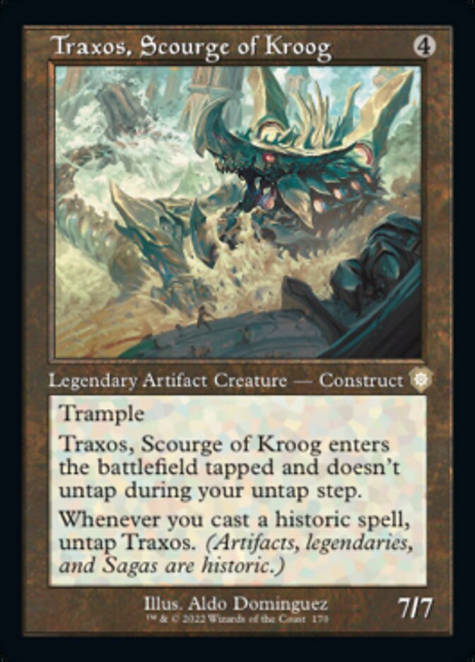 Traxos, Scourge of Kroog (Retro) [The Brothers' War Commander] | Good Games North