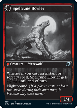 Spellrune Painter // Spellrune Howler [Innistrad: Double Feature] | Good Games North