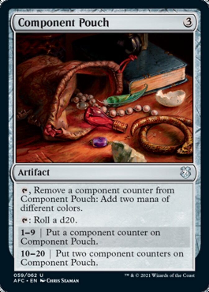 Component Pouch [Dungeons & Dragons: Adventures in the Forgotten Realms Commander] | Good Games North