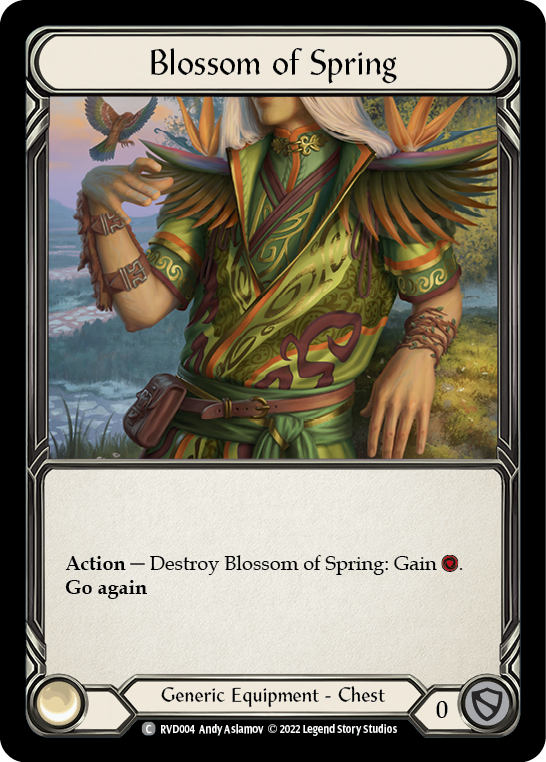 Blossom of Spring [RVD004] (Classic Battles: Rhinar vs Dorinthea)  Rainbow Foil | Good Games North