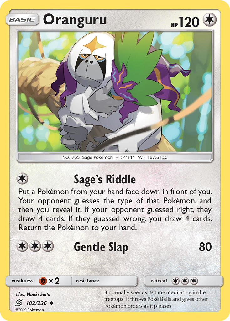 Oranguru (182/236) [Sun & Moon: Unified Minds] | Good Games North