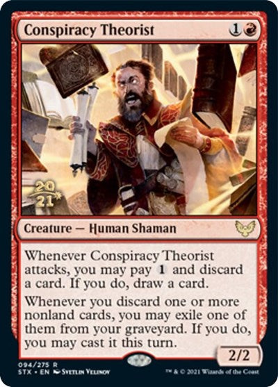 Conspiracy Theorist [Strixhaven: School of Mages Prerelease Promos] | Good Games North