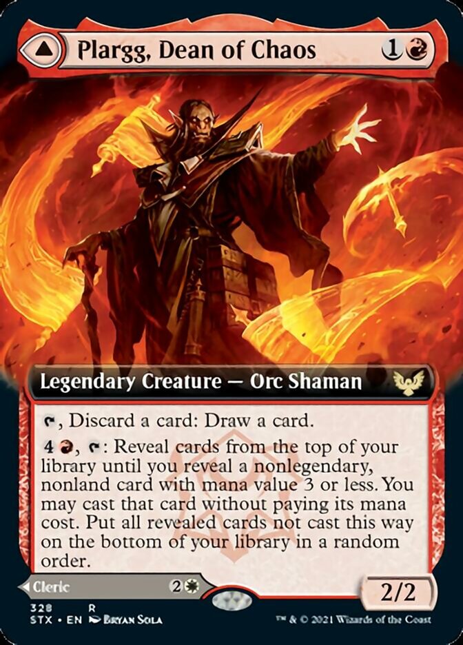 Plargg, Dean of Chaos // Augusta, Dean of Order (Extended) [Strixhaven: School of Mages] | Good Games North