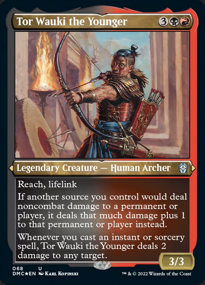 Tor Wauki the Younger (Foil Etched) [Dominaria United Commander] | Good Games North