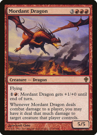 Mordant Dragon [Worldwake] | Good Games North