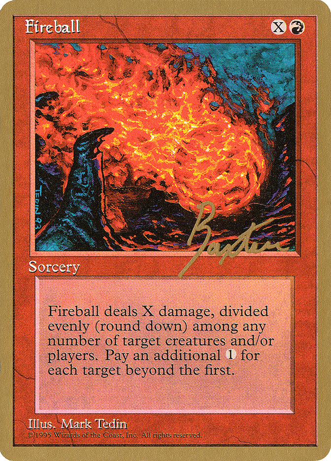Fireball (George Baxter) [Pro Tour Collector Set] | Good Games North
