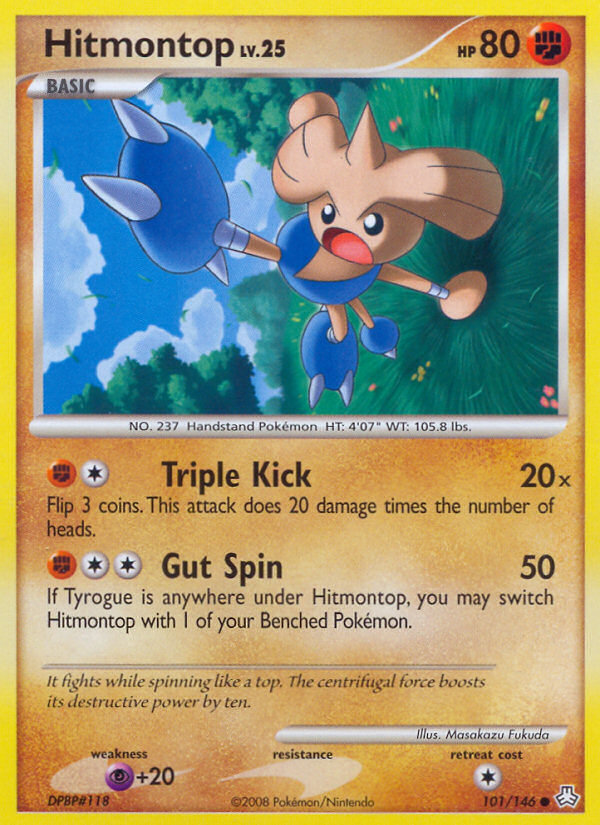 Hitmontop (101/146) [Diamond & Pearl: Legends Awakened] | Good Games North