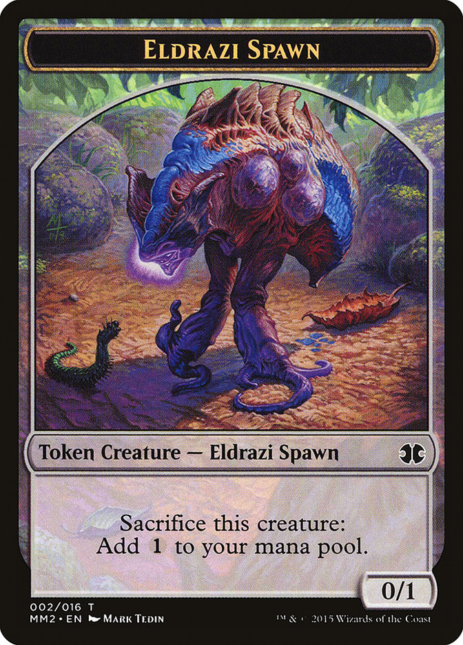 Eldrazi Spawn (002/016) [Modern Masters 2015 Tokens] | Good Games North