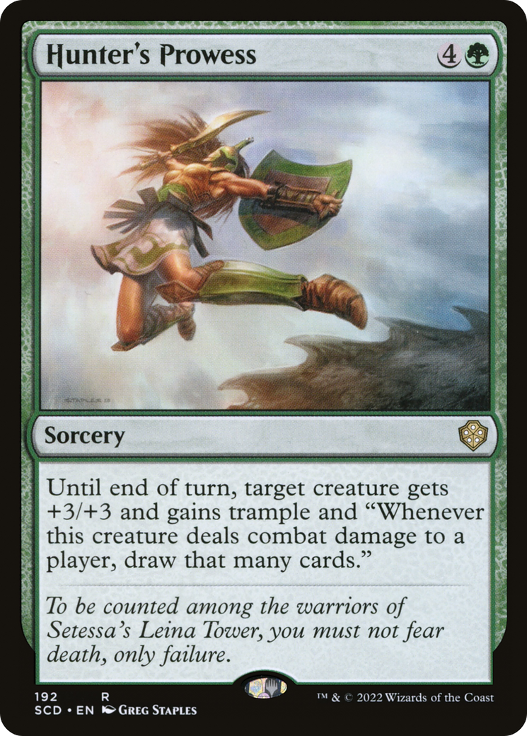 Hunter's Prowess [Starter Commander Decks] | Good Games North