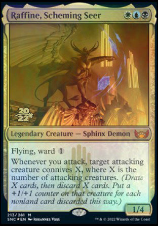 Raffine, Scheming Seer [Streets of New Capenna Prerelease Promos] | Good Games North