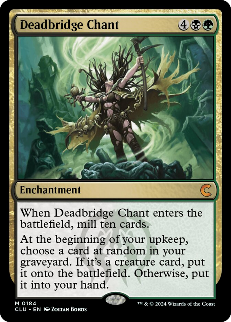 Deadbridge Chant [Ravnica: Clue Edition] | Good Games North