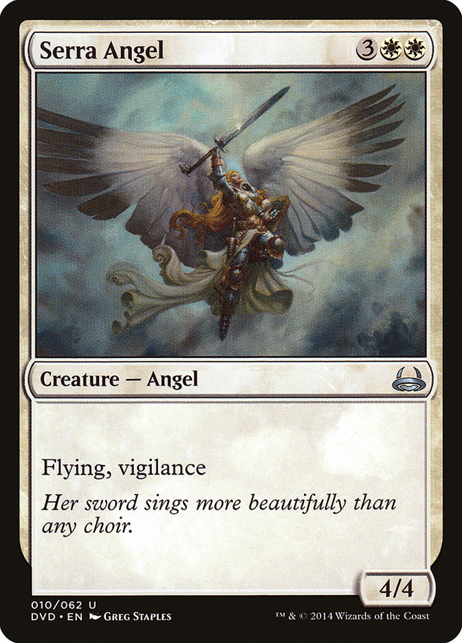 Serra Angel (Divine vs. Demonic) [Duel Decks Anthology] | Good Games North