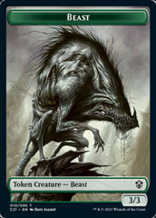 Beast (010) // Whale Token [Commander 2021 Tokens] | Good Games North