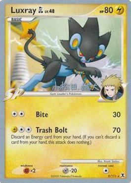 Luxray GL LV.48 (9/111) (LuxChomp of the Spirit - Yuta Komatsuda) [World Championships 2010] | Good Games North