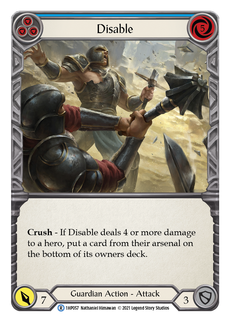 Disable (Blue) [1HP057] | Good Games North