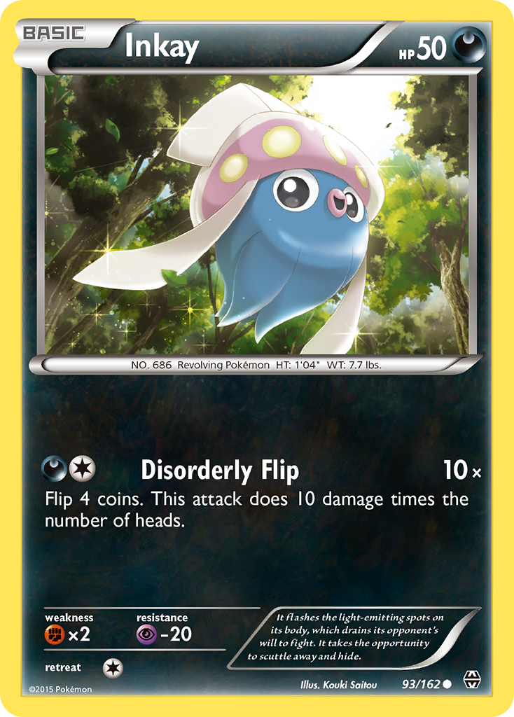 Inkay (93/162) [XY: BREAKthrough] | Good Games North