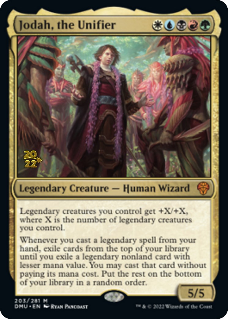Jodah, the Unifier [Dominaria United Prerelease Promos] | Good Games North