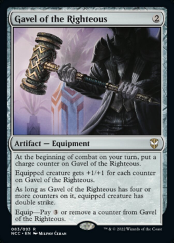Gavel of the Righteous [Streets of New Capenna Commander] | Good Games North