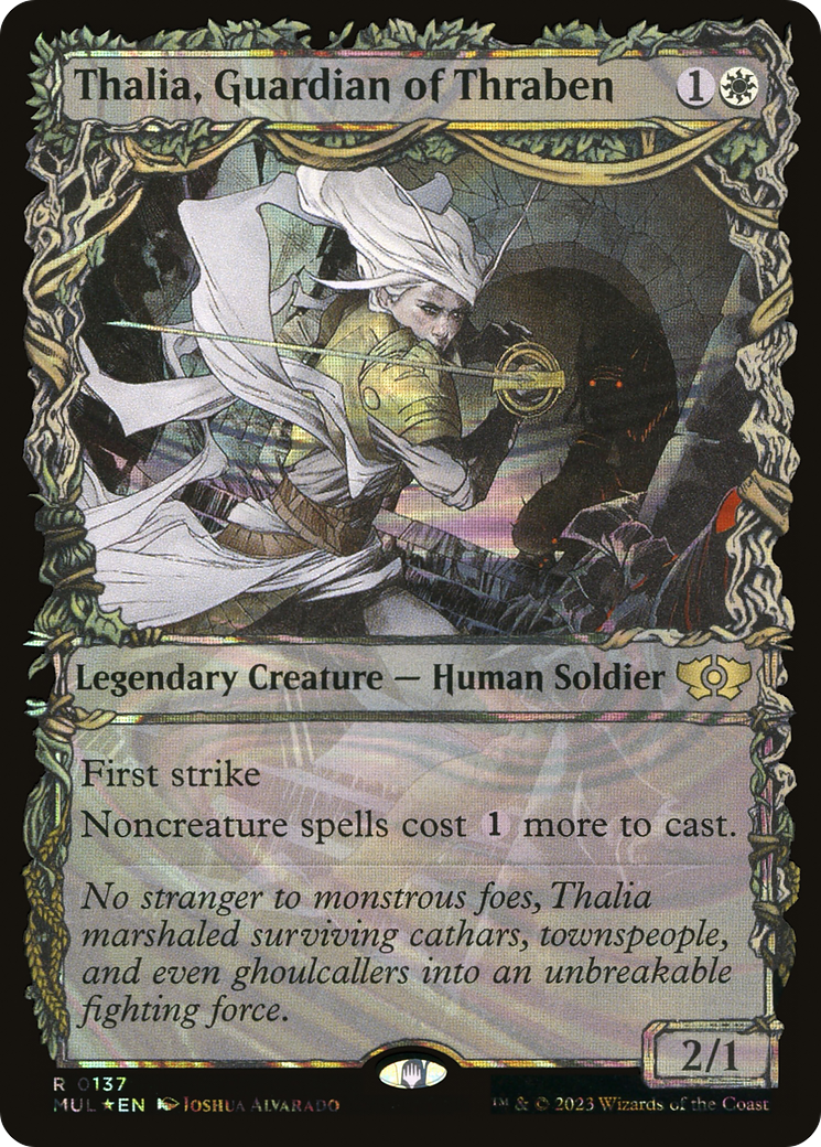 Thalia, Guardian of Thraben (Halo Foil) [Multiverse Legends] | Good Games North