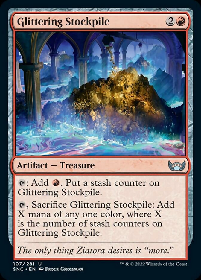 Glittering Stockpile [Streets of New Capenna] | Good Games North