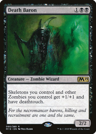 Death Baron [Core Set 2019] | Good Games North