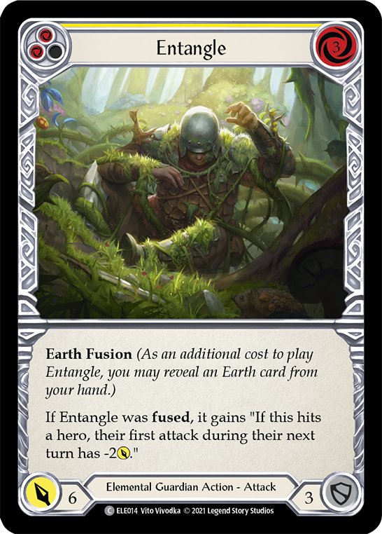 Entangle (Yellow) [ELE014] (Tales of Aria)  1st Edition Normal | Good Games North