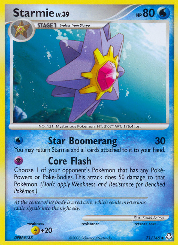 Starmie (71/146) [Diamond & Pearl: Legends Awakened] | Good Games North