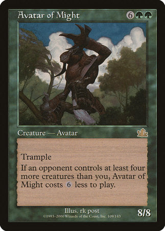 Avatar of Might [Prophecy] | Good Games North