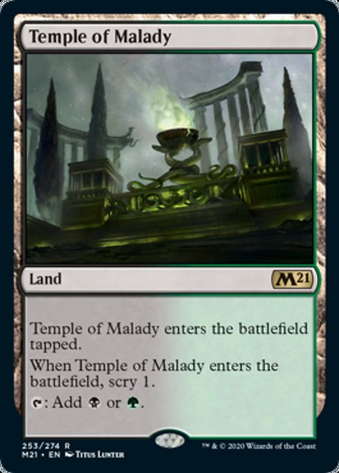 Temple of Malady [Core Set 2021] | Good Games North