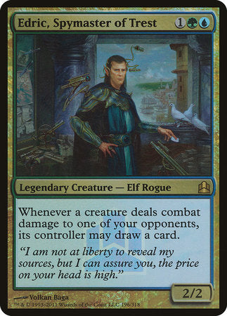 Edric, Spymaster of Trest (Commander Launch Promo) [Commander 2011 Launch Party] | Good Games North