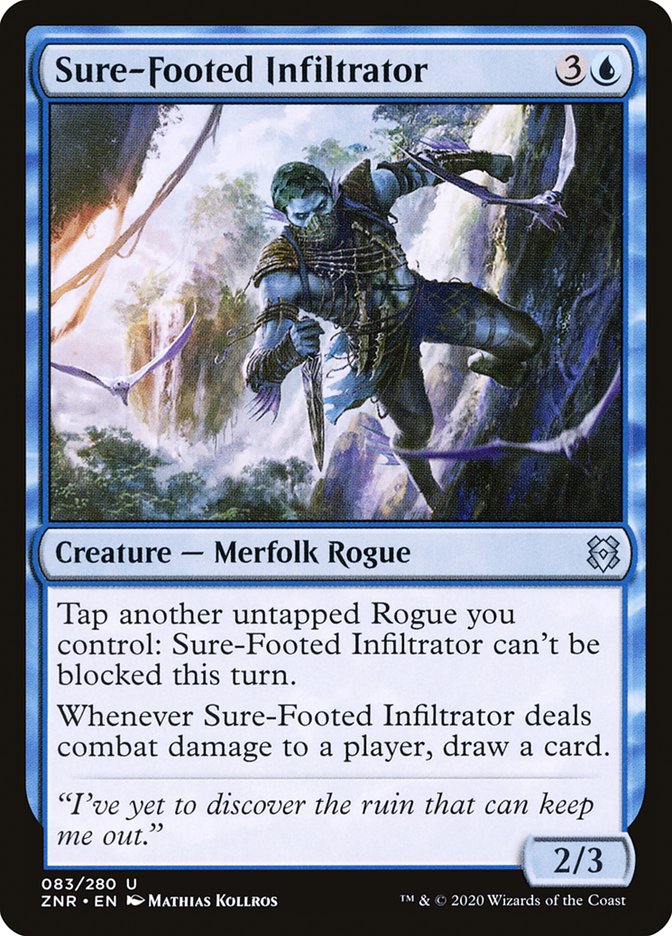 Sure-Footed Infiltrator [Zendikar Rising] | Good Games North