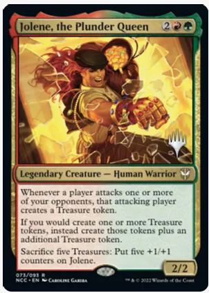 Jolene, the Plunder Queen (Promo Pack) [Streets of New Capenna Commander Promos] | Good Games North