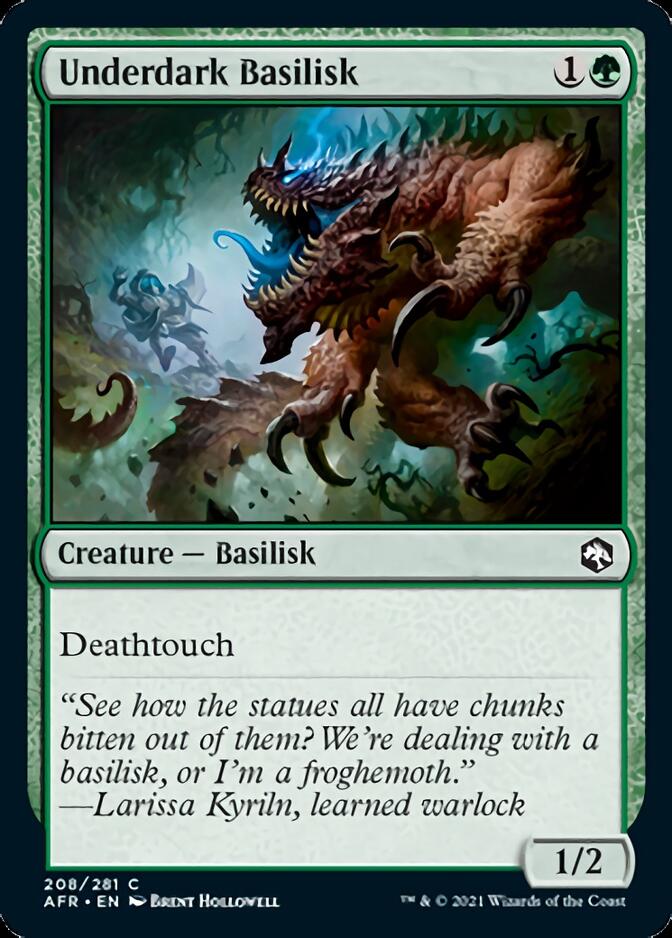 Underdark Basilisk [Dungeons & Dragons: Adventures in the Forgotten Realms] | Good Games North
