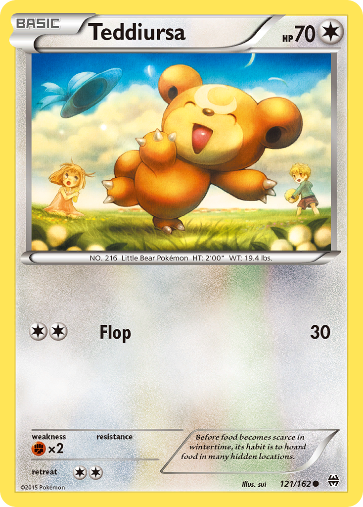 Teddiursa (121/162) [XY: BREAKthrough] | Good Games North