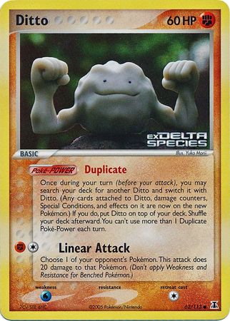 Ditto (62/113) (Stamped) [EX: Delta Species] | Good Games North