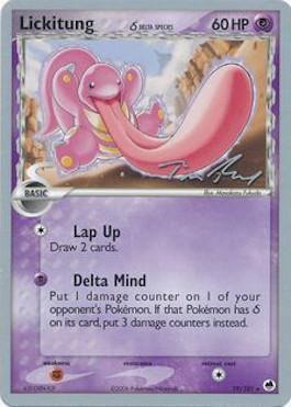 Lickitung (19/101) (Delta Species) (Legendary Ascent - Tom Roos) [World Championships 2007] | Good Games North