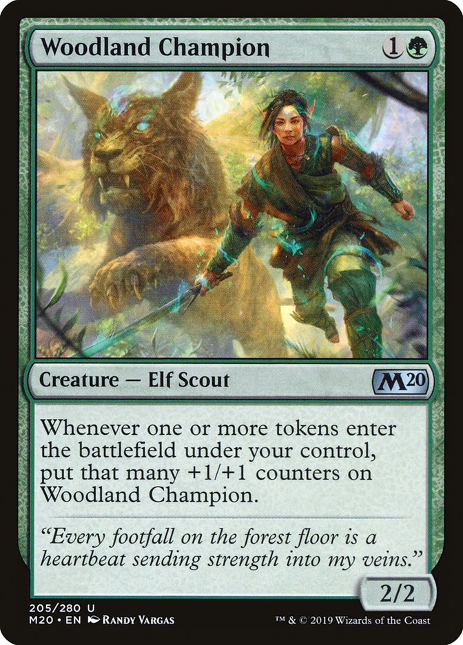 Woodland Champion [Core Set 2020] | Good Games North