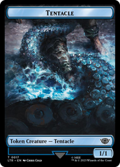 Tentacle // Food (0023) Double-Sided Token (Surge Foil) [The Lord of the Rings: Tales of Middle-Earth Tokens] | Good Games North