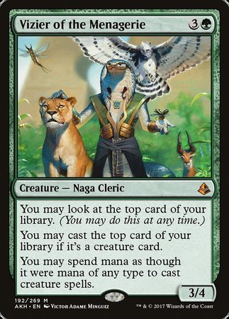 Vizier of the Menagerie [Amonkhet] | Good Games North