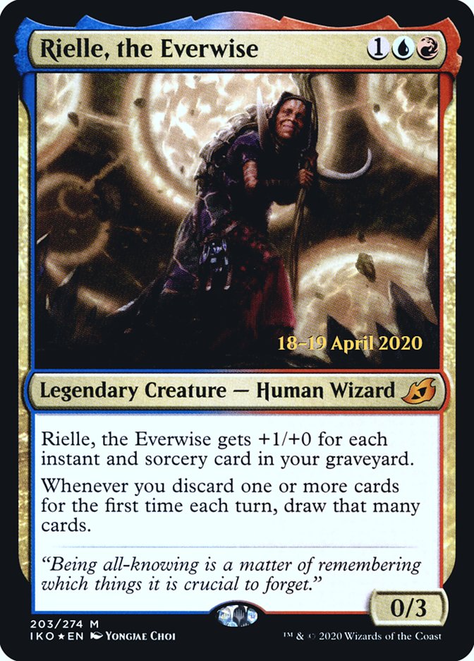 Rielle, the Everwise  [Ikoria: Lair of Behemoths Prerelease Promos] | Good Games North